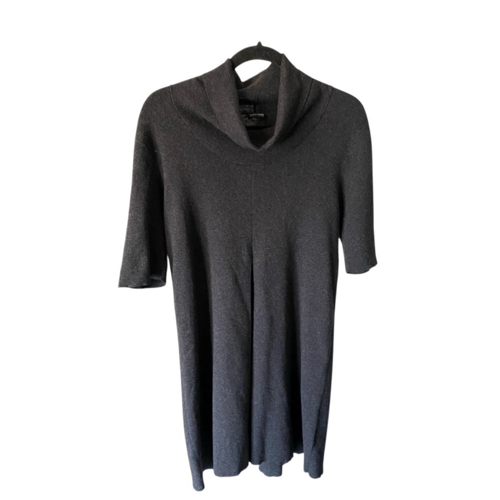 Gerry Weber Charcoal Gray Sweater Dress - Size 40 (equivalent to women’s 8-10)